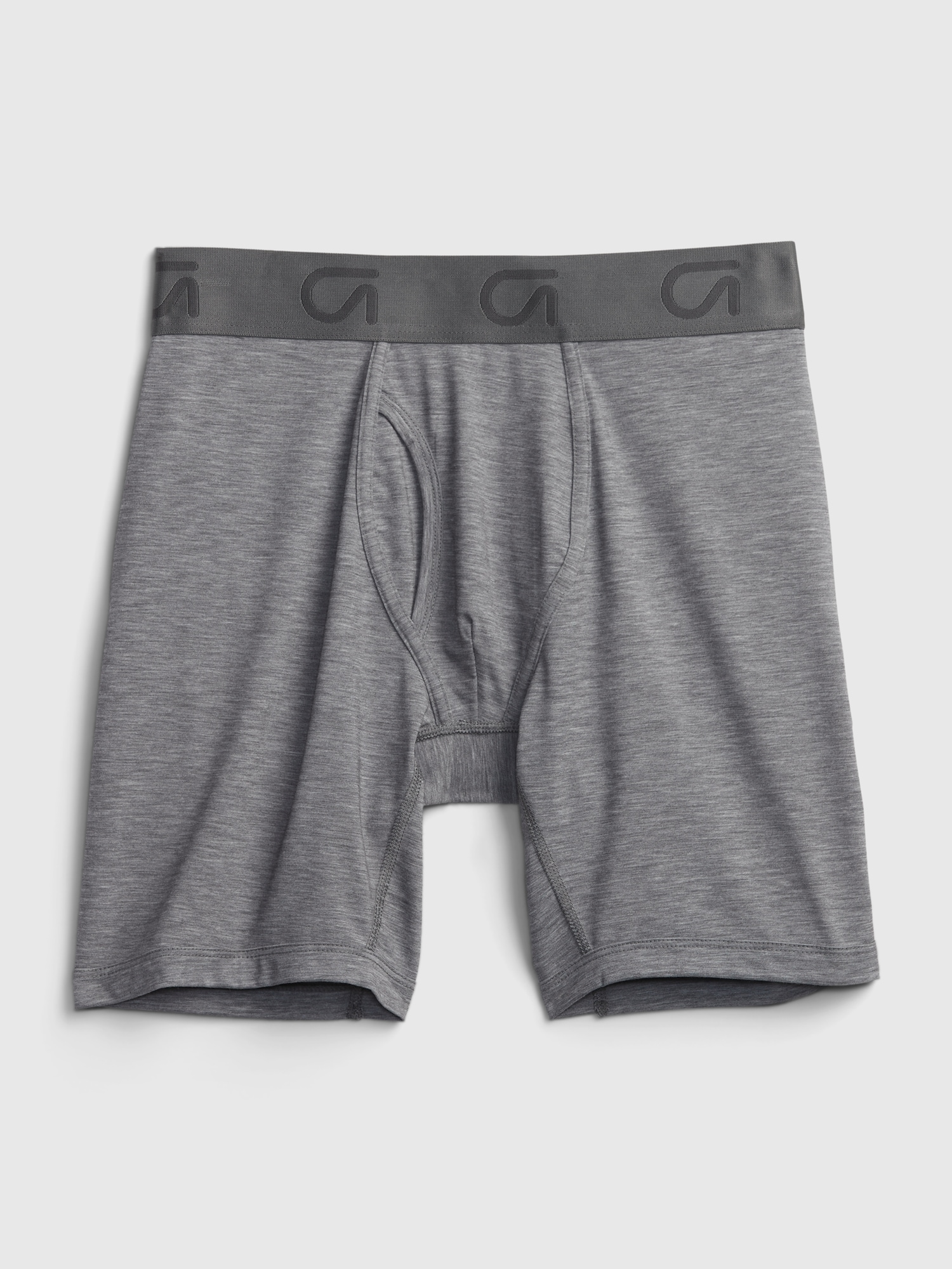 Gap Fit 7" Recycled Boxer Briefs gray. 1