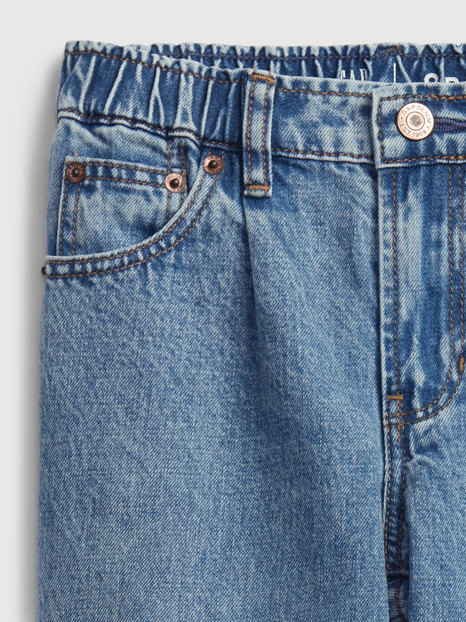 Kids Barrel Jeans with Washwell ™ | Gap
