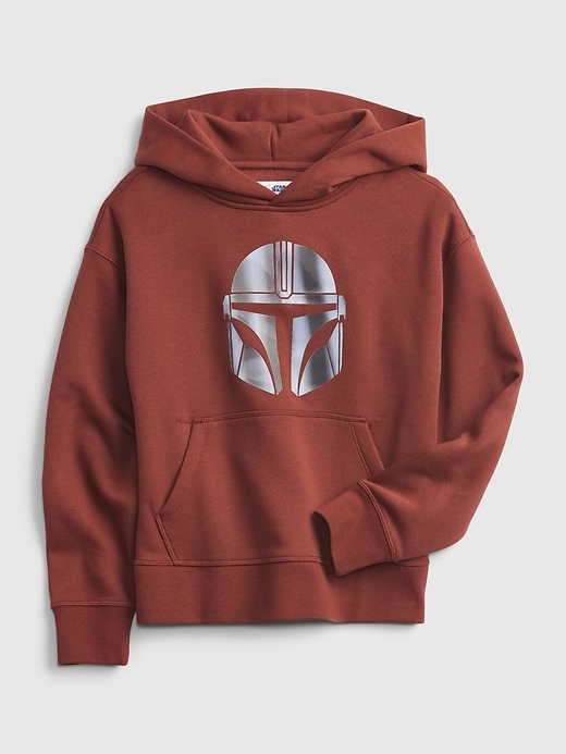 1 of 8 showing, with the color red of product GapKids Star Wars™ Hoodie