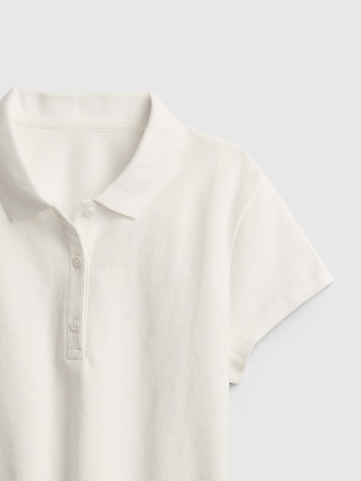 Image number 4 showing, Teen 100% Organic Cotton Shrunken Polo Shirt