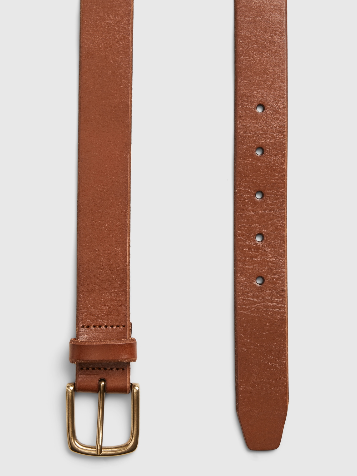 Brown Leather Belt|258774702