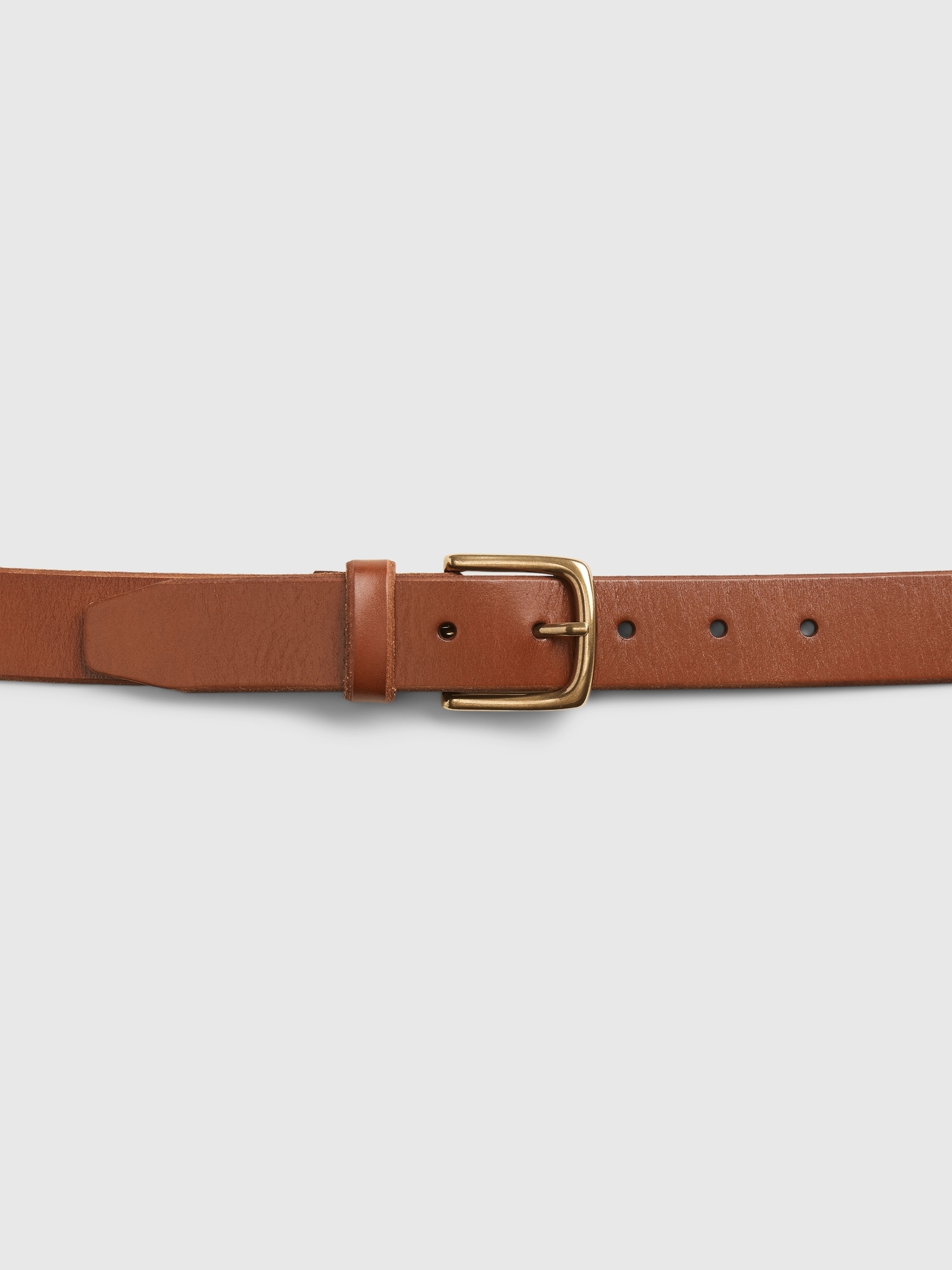 leather belt brown