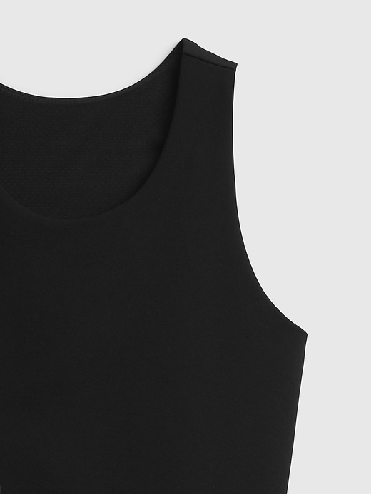 2 of 8 showing, with the color true black of product GapFit Teen Tank Top