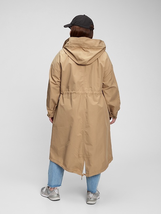 Image number 5 showing, Longline Oversized Parka