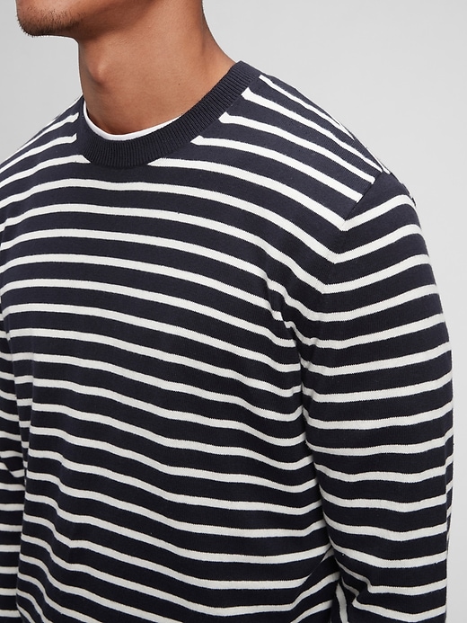 Image number 4 showing, Mainstay Stripe Crewneck Sweater