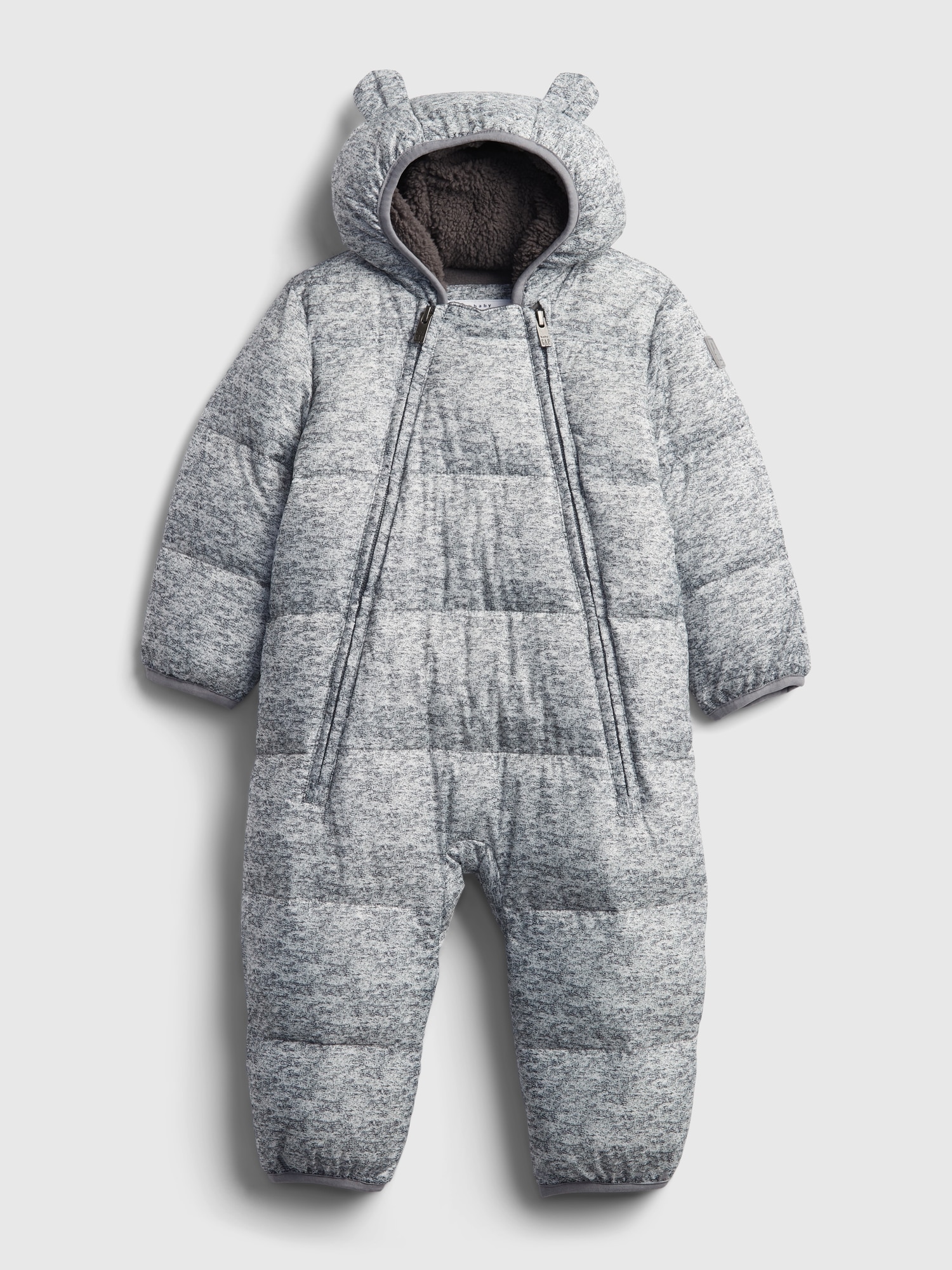 gap down puffer snowsuit