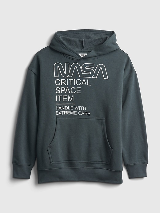 2 of 8 showing, with the color dark pearl of product Teen &#124 Nasa Graphic Hoodie
