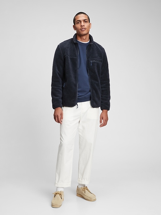 Image number 1 showing, Sherpa Fleece Jacket