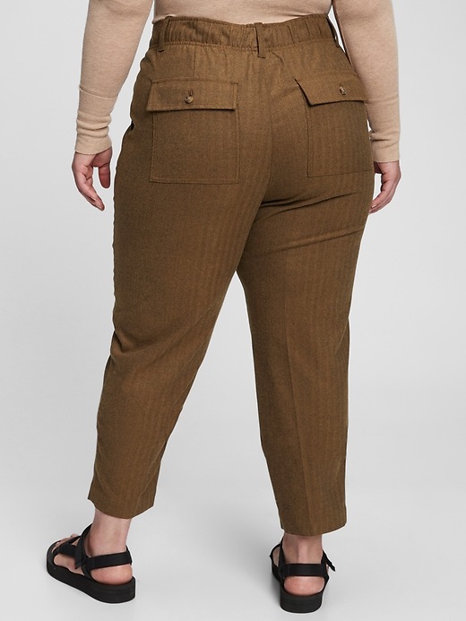 Image number 7 showing, High Rise Recycled Pull-On Pants