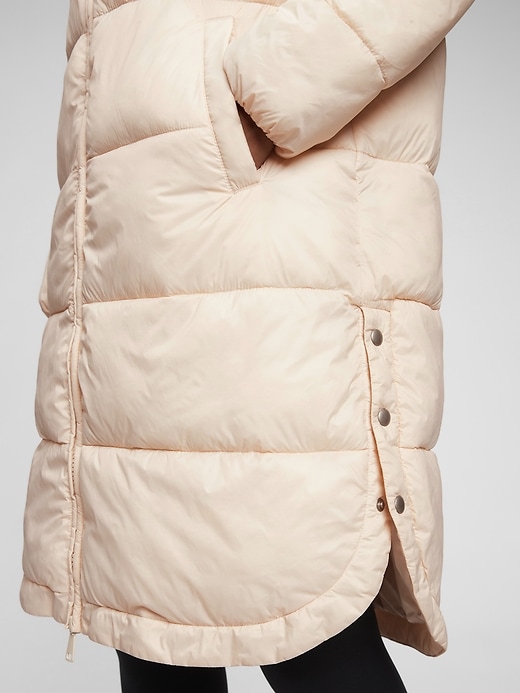 Image number 3 showing, Recycled Nylon Relaxed Lightweight Puffer Jacket