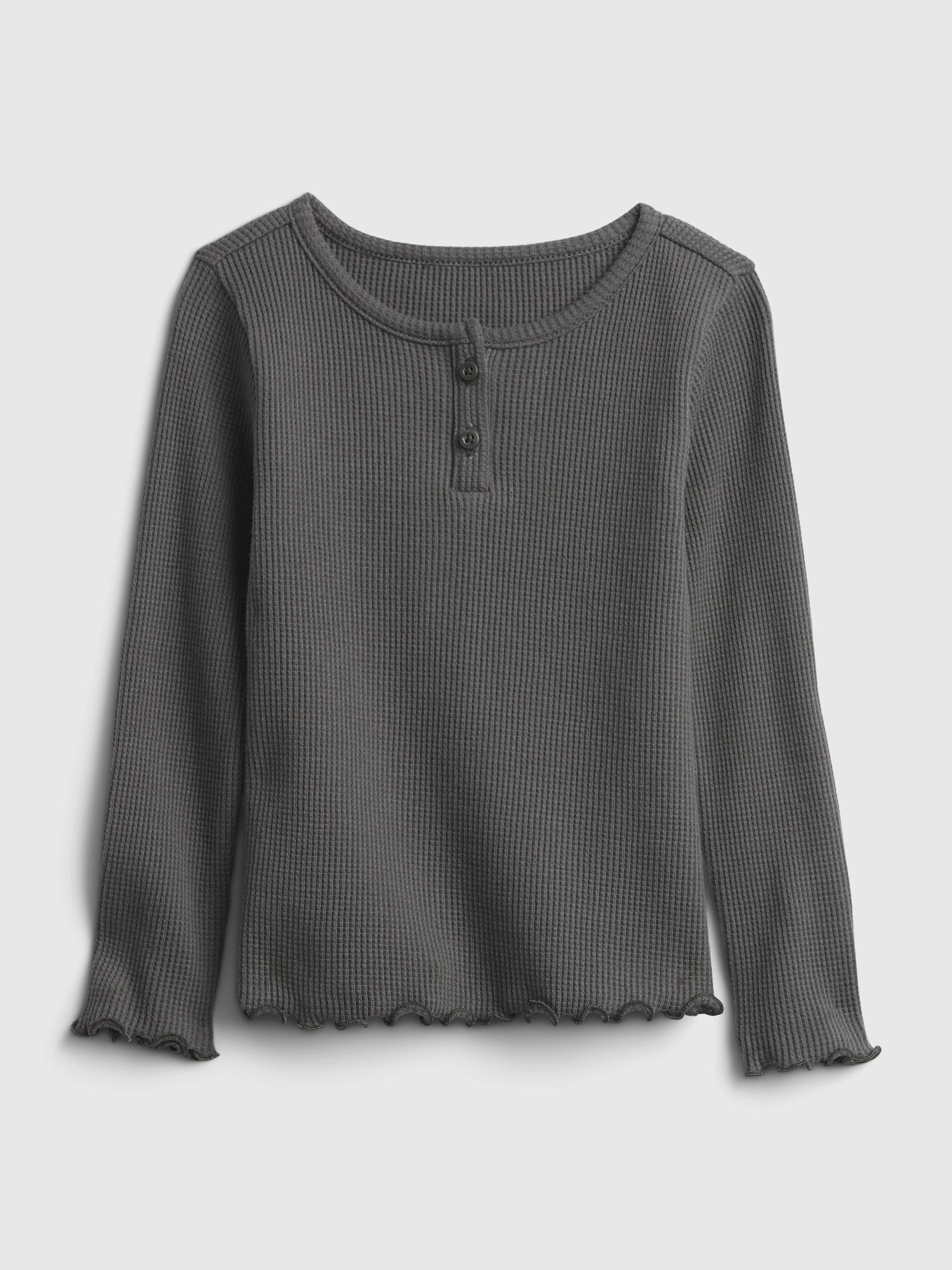 gap waffle henley