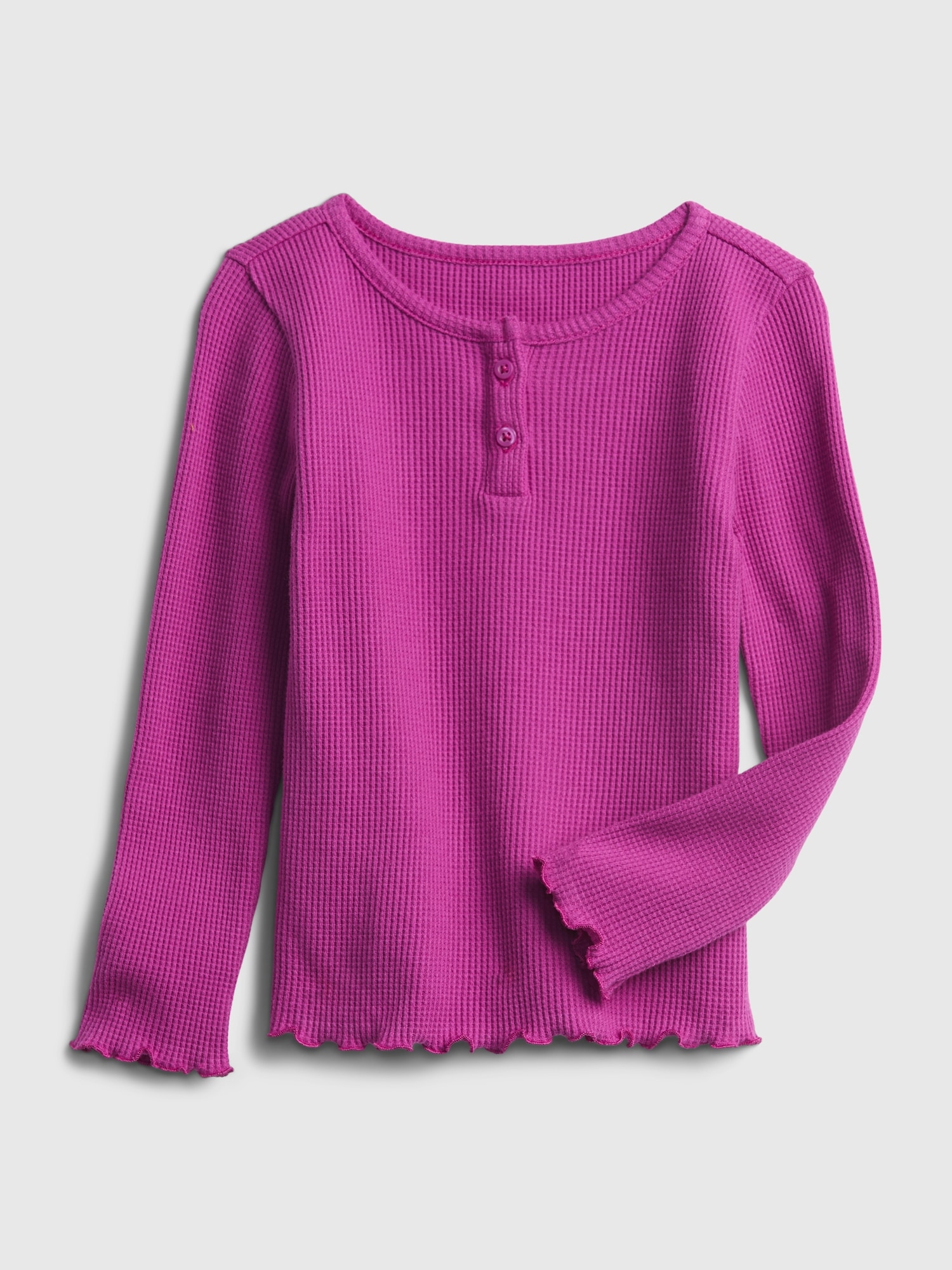 gap waffle henley