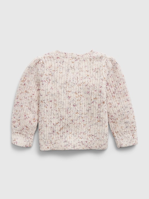 2 of 8 showing, with the color ivory frost of product Baby Sweater Set
