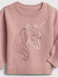 Toddler Graphic Crewneck Sweater