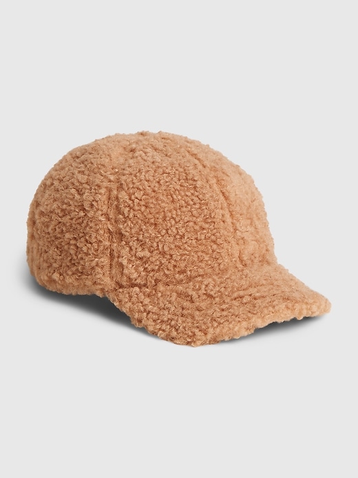 View large product image 1 of 1. Toddler Sherpa Baseball Hat