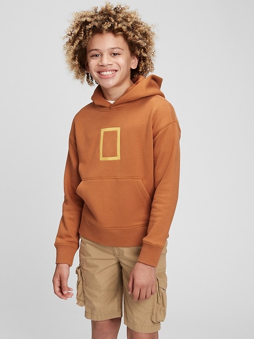 Image number 2 showing, GapKids &#124 National Geographic Graphic Hoodie