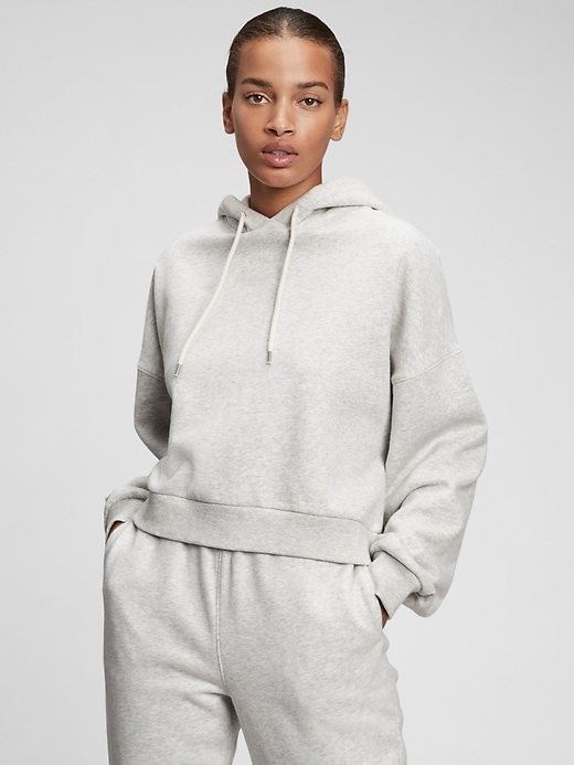 Vintage Soft Cropped Hoodie