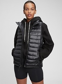 100% Recycled Nylon Lightweight Puffer Vest | Gap