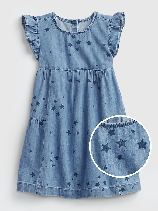 Image number 1 showing, Toddler Ruffle Star Dress
