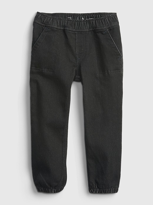 1 of 8 showing, with the color black wash of product Toddler Everyday Joggers