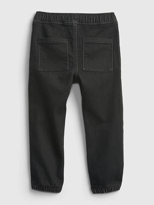2 of 8 showing, with the color black wash of product Toddler Everyday Joggers