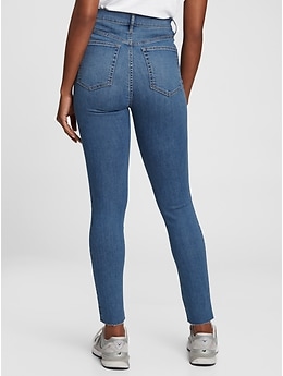 True skinny super hotsell high rise gap