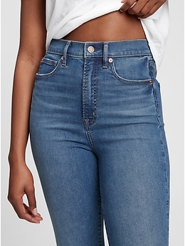 True skinny super high rise gap sale