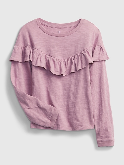 View large product image 1 of 1. Kids Ruffle Top