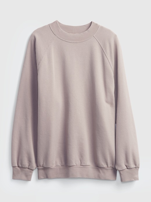 Image number 8 showing, Vintage Soft Mockneck Oversized Sweatshirt