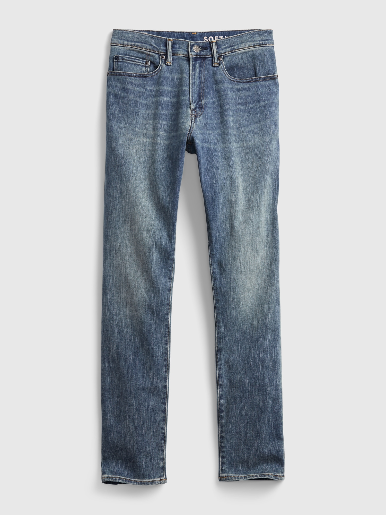 Soft Wear Slim Jeans with Washwell