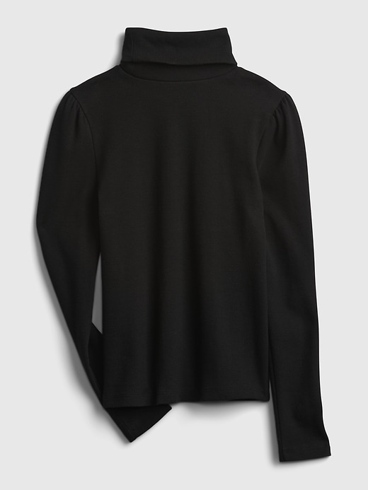 Image number 2 showing, Kids Ribbed Turtleneck T-Shirt