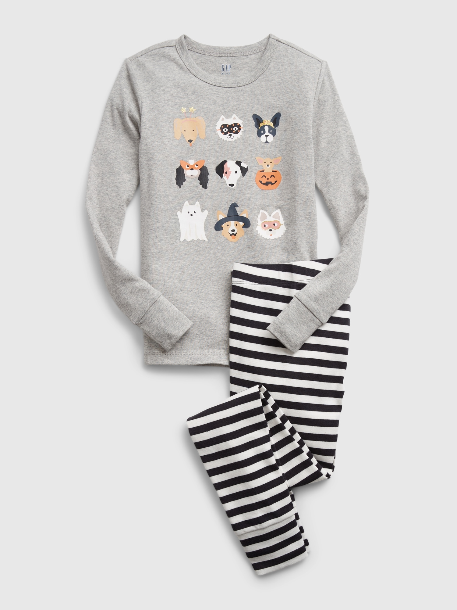 Kids Organic Cotton Dog PJ Set