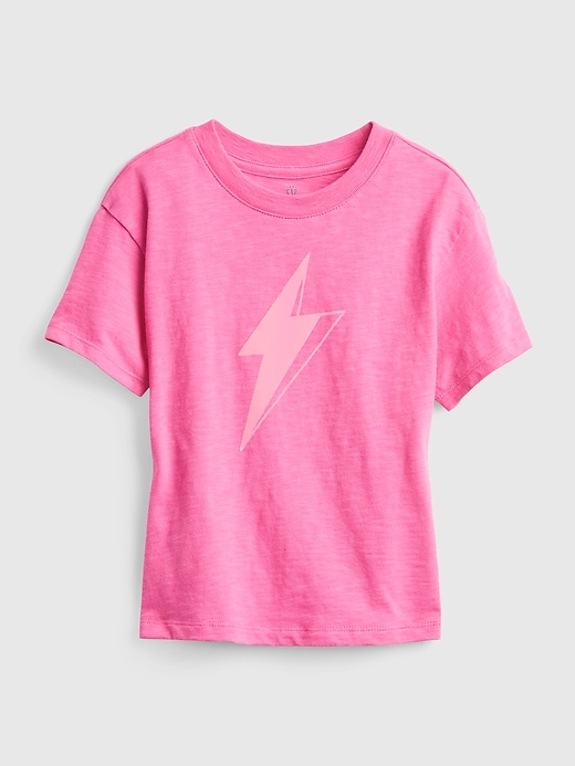 Image number 1 showing, Toddler Oversized Flash Graphic T-Shirt
