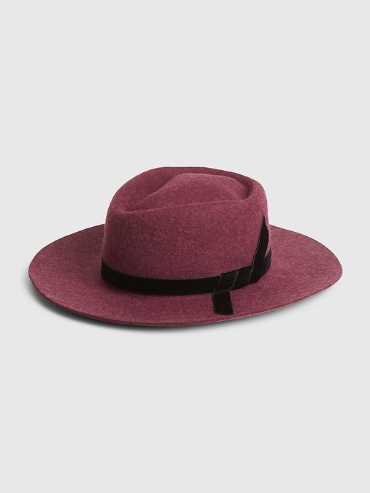 Velvet Band Fedora | Gap