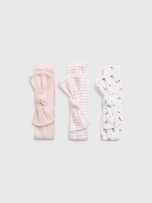 View large product image 1 of 1. Baby 100% Organic Cotton First Favorite Headband (3-Pack)