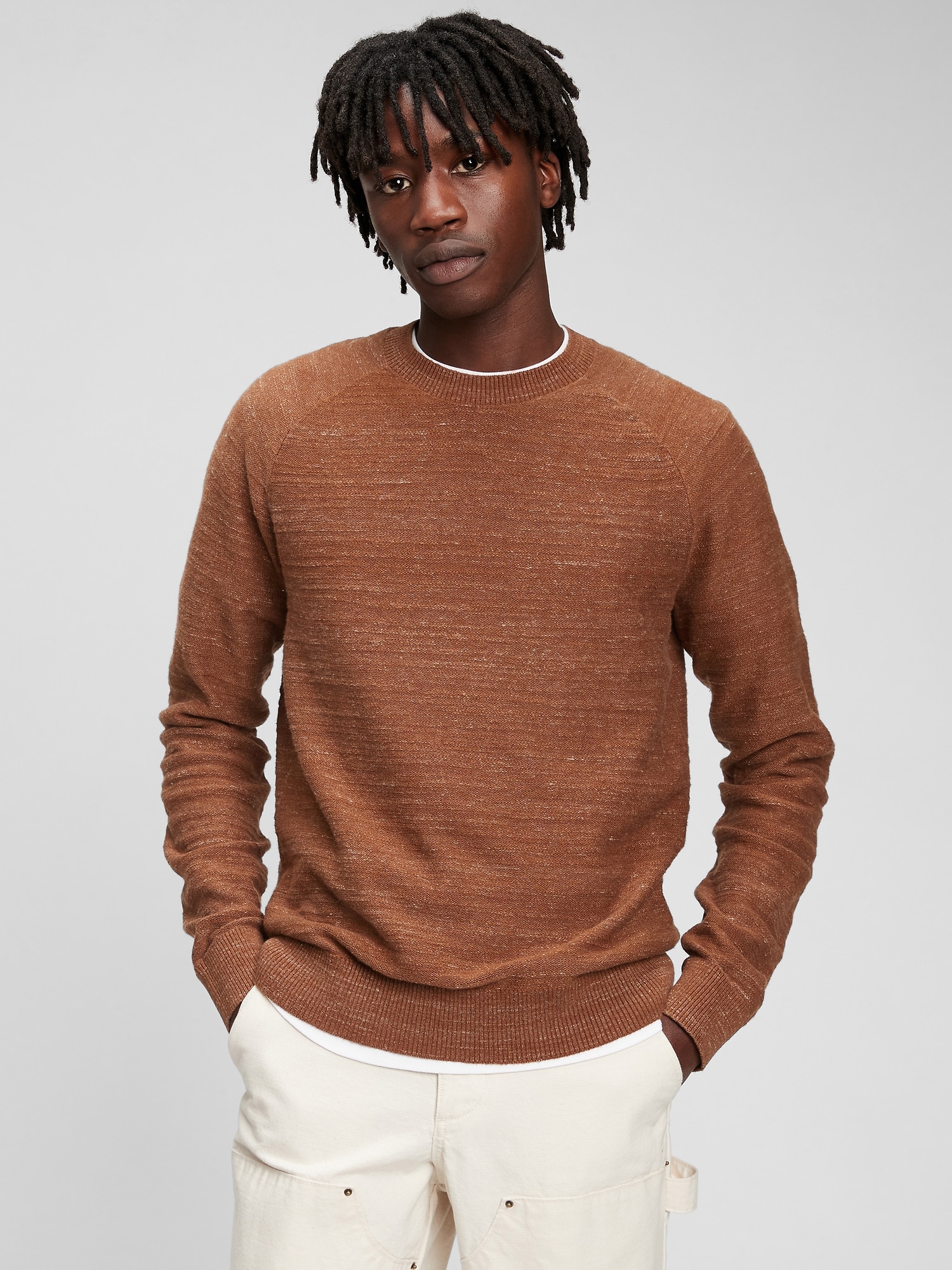 gap mainstay v neck sweater