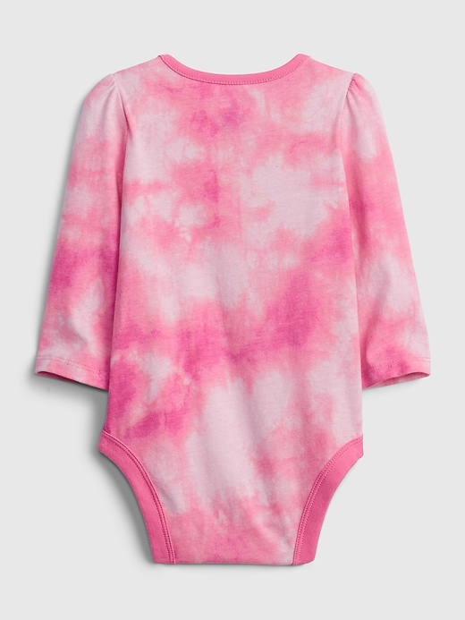 Image number 2 showing, Baby 100% Organic Cotton Tie-Dye Mix and Match Bodysuit