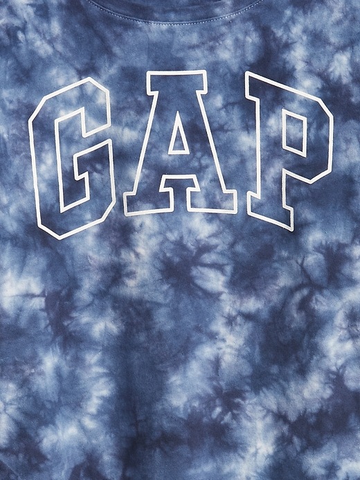 Image number 3 showing, Kids 100% Organic Cotton Gap Logo Tie-Dye T-Shirt
