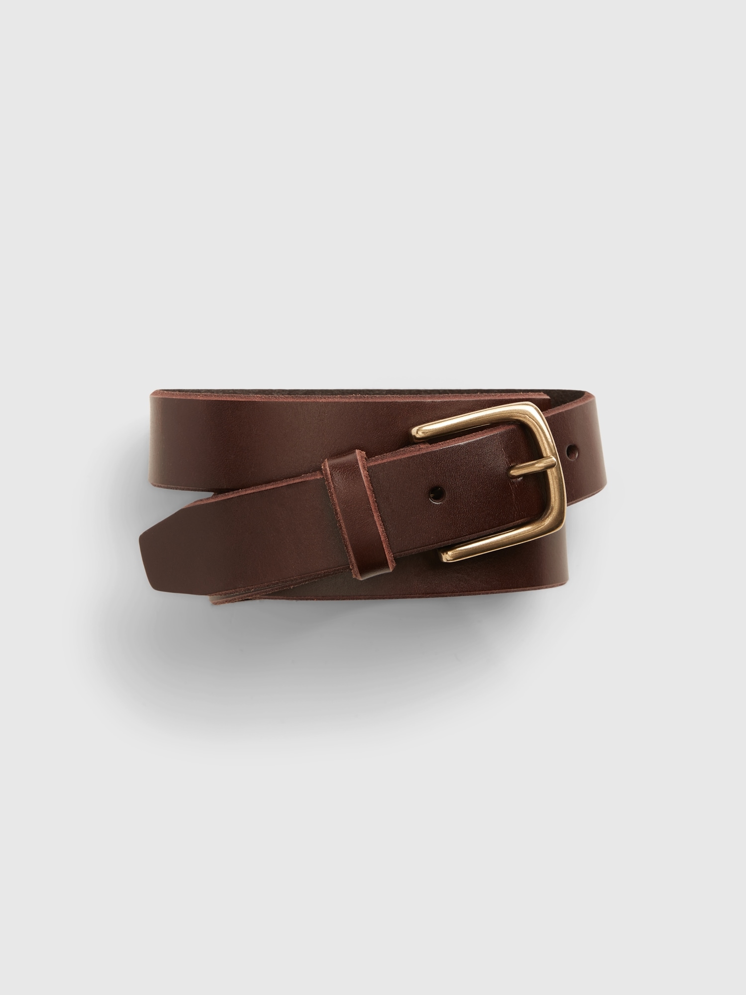 Men's Leather Belt by Gap Brown Size 28W
