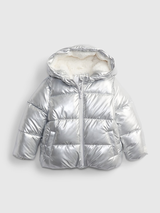 Image number 1 showing, Toddler Metallic ColdControl Max Puffer Jacket