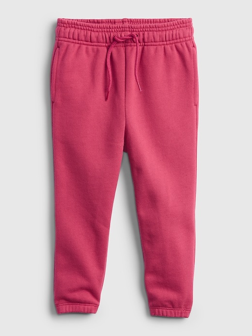 1 of 8 showing, with the color raspberry glaze of product Toddler Gen Good Joggers