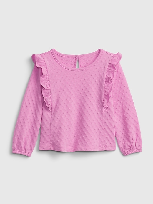 View large product image 1 of 1. Toddler Ruffle Top