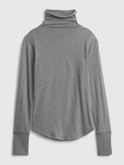 Image number 8 showing, Featherweight Funnel-Neck T-Shirt