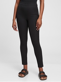 High Rise Bi-Stretch Leggings | Gap