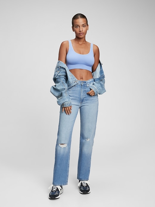 Image number 1 showing, High Rise '90s Loose Jeans with Washwell in Organic Cotton
