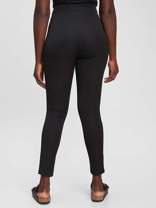 Image number 5 showing, High Rise Bi-Stretch Leggings
