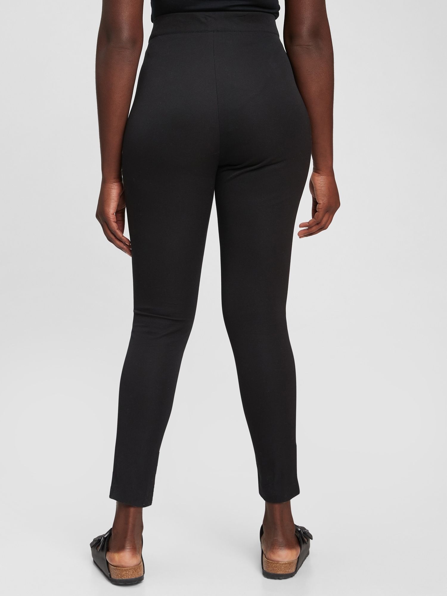 High Rise Bi-Stretch Leggings | Gap