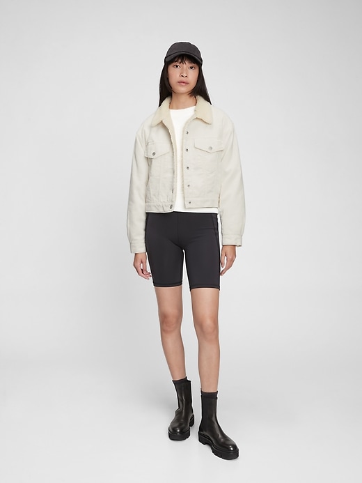Image number 3 showing, '90s Sherpa Cord Icon Jacket