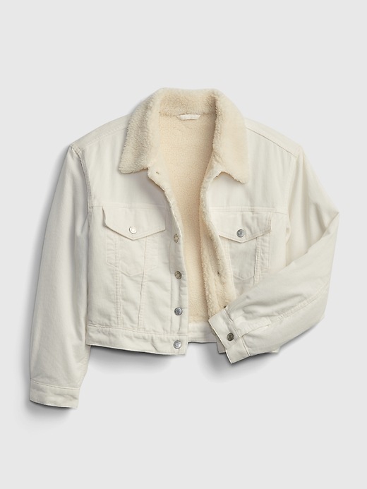 Image number 8 showing, '90s Sherpa Cord Icon Jacket