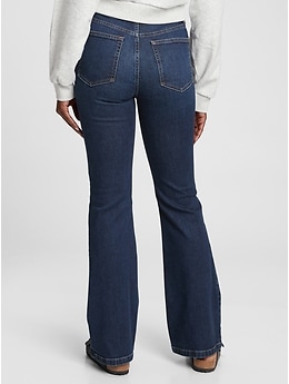 Gap high rise shop flare